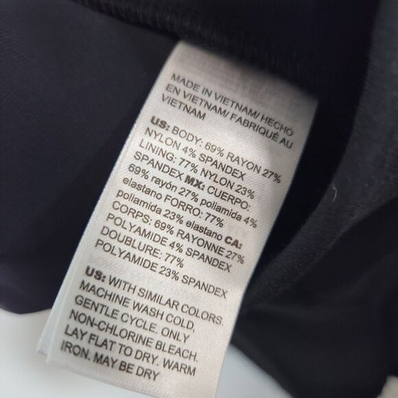 NWT Chico's So Slimming 360 Juliet Full‎ Length Pants in Black Size 2P - Picture 7 of 8